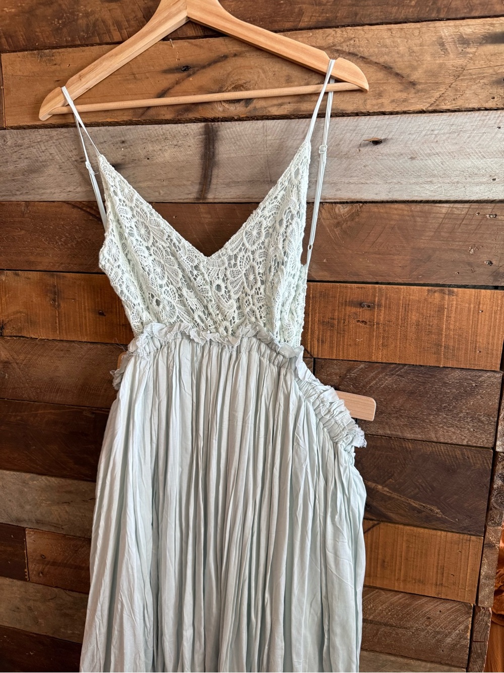 Lulu's WHITE Lace Maxi Dress